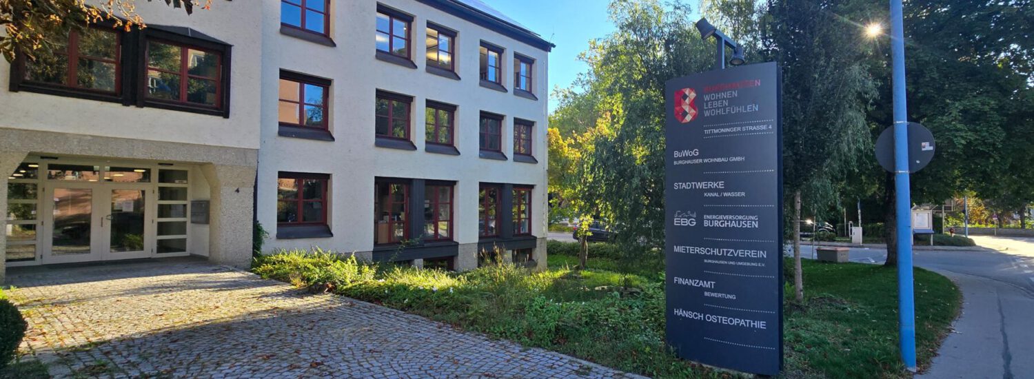 Gebäude der Stadtwerke Burghausen, Tittmoninger Straße