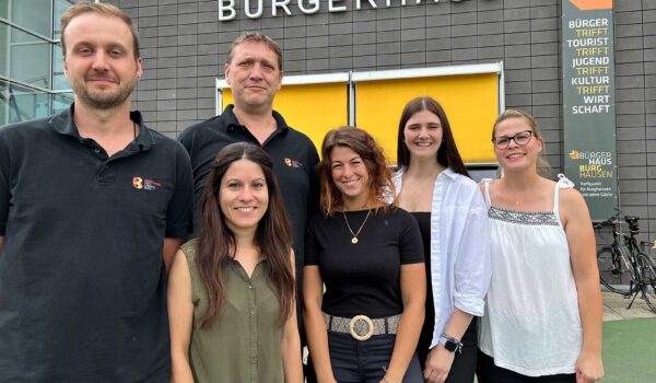 Die Mitarbeiter des Bürgerhauses