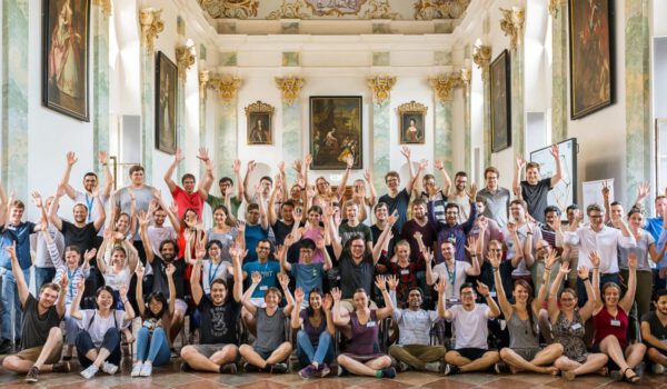 Gruppenfoto von Doktorenden im Steinernen Saal Raitenhaslach © Astrid Eckert / TU München Gruppenfoto von Doktorenden im Steinernen Saal Raitenhaslach © Astrid Eckert / TU München