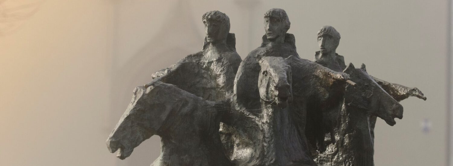 Statue von drei Reitern © Hans Mitterer