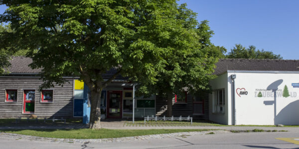 AWO Kindertagesstätte Zauberwald Außenansicht © Hannah Soldner