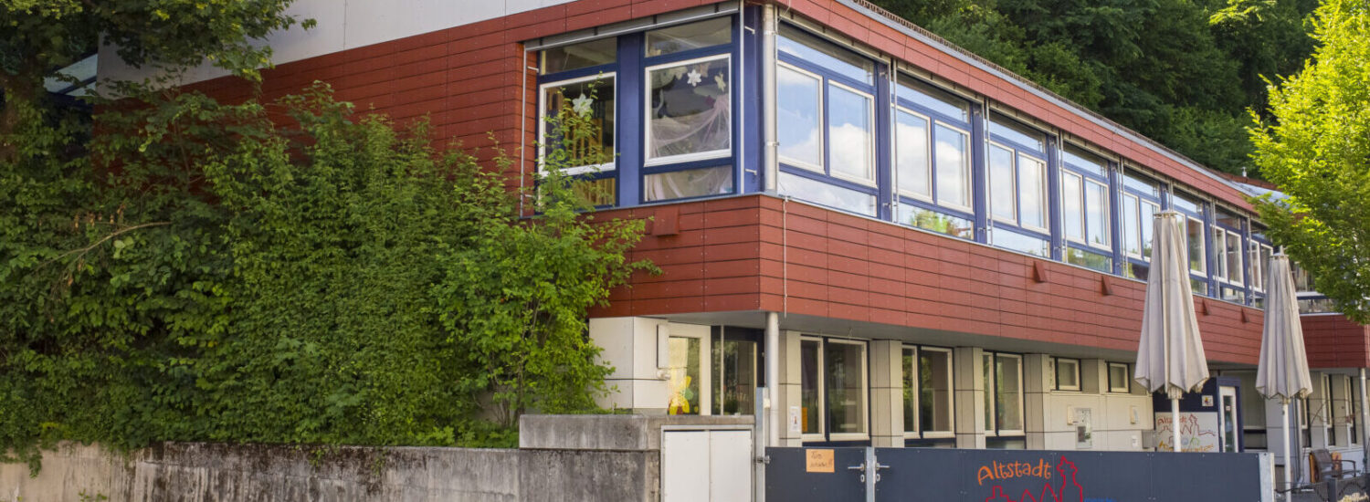 Altstadtkindergarten Maria-Ward Außenansicht © Hannah Soldner