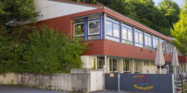 Altstadtkindergarten Maria-Ward Außenansicht © Hannah Soldner