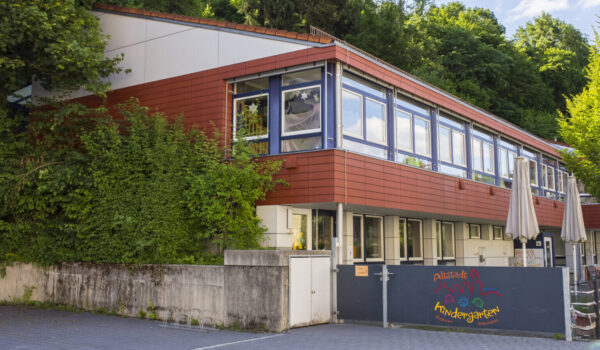 Altstadtkindergarten Maria-Ward Außenansicht © Hannah Soldner