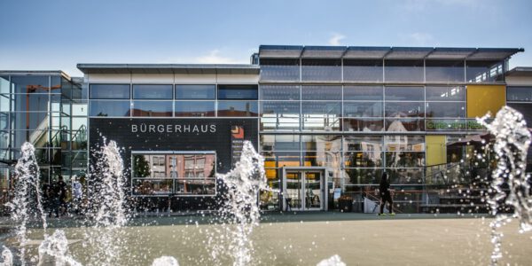 Frontansicht Bürgerhaus © Stadt Burghausen