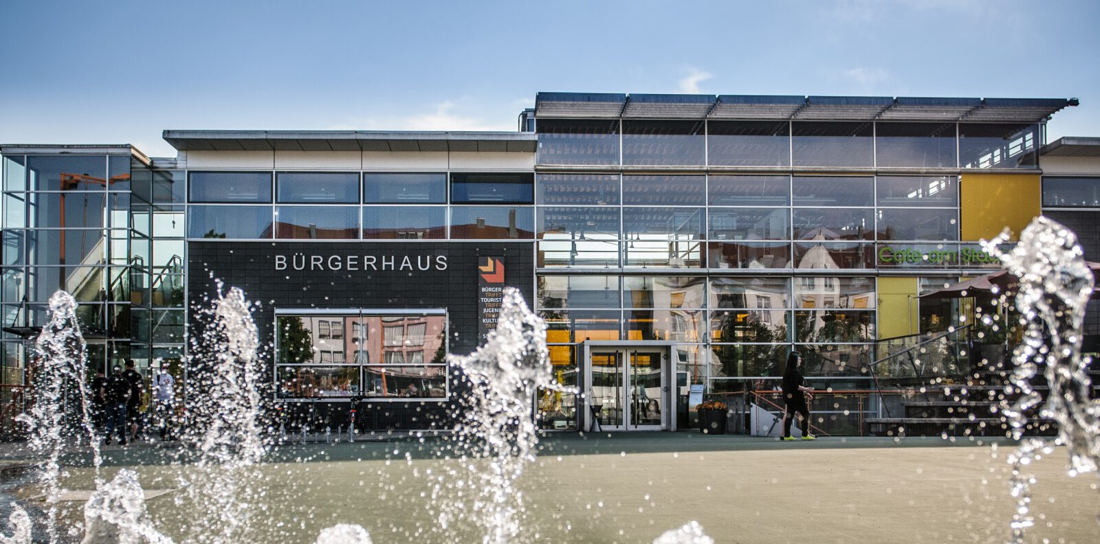 Frontansicht Bürgerhaus © Stadt Burghausen