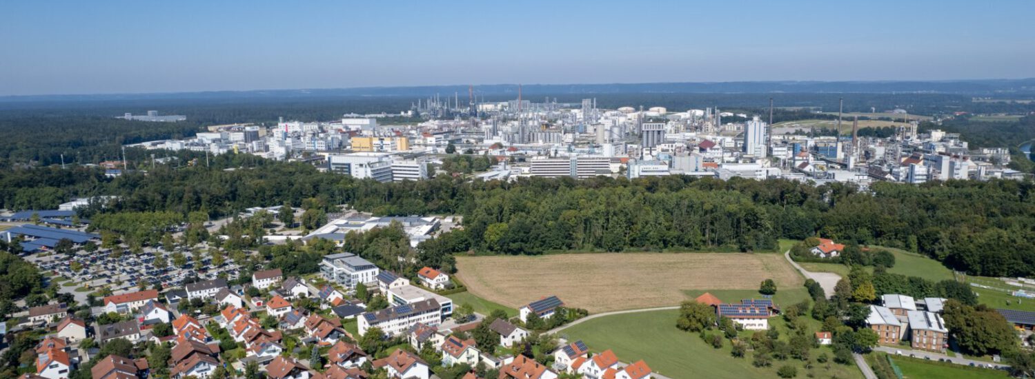 Luftaufnahme Industriegebiet Nord © Stadt Burghausen Luftaufnahme Industriegebiet Nord © Stadt Burghausen