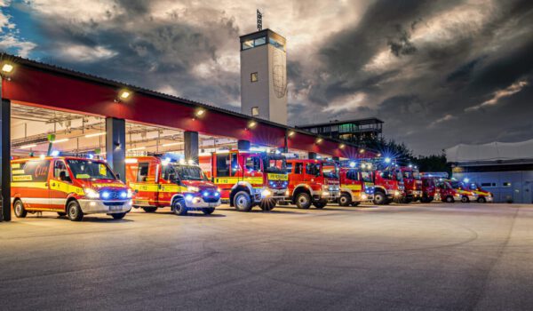 Feuerwehr Burghausen Fahrzeughalle © Feuerwehr Burghausen