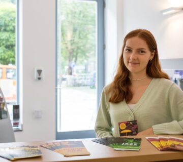 Bufdi im Kulturbüro © Hannah Soldner