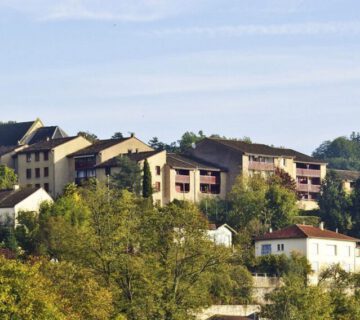 Ausblick von Lot-Brücke - Fumel © Helmut Fabian
