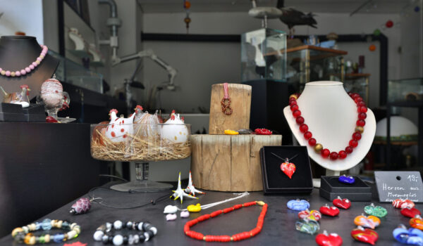 Handgemachter Schmuck von Oliver Habel in den Grüben © Gerhard Nixdorf