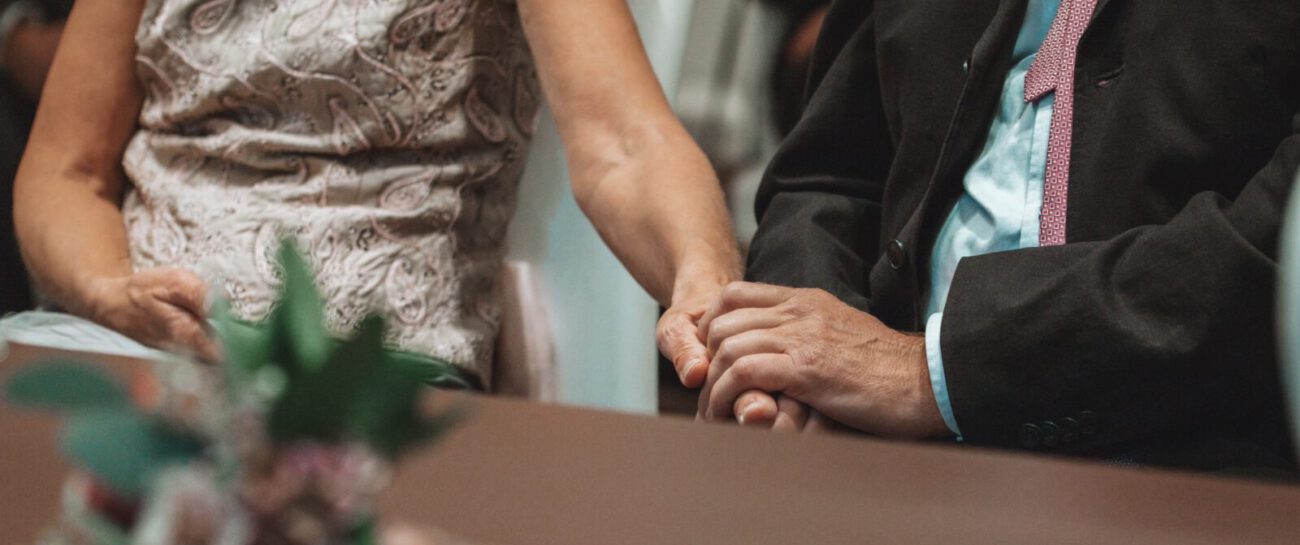 Hochzeitspaar bei der Trauung © Alexandra Königseder