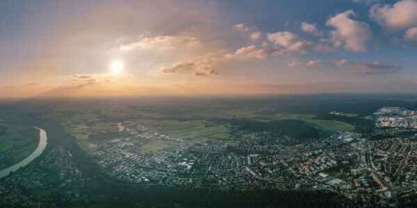 Panorama mit Industriegebieten © Hans Mitterer