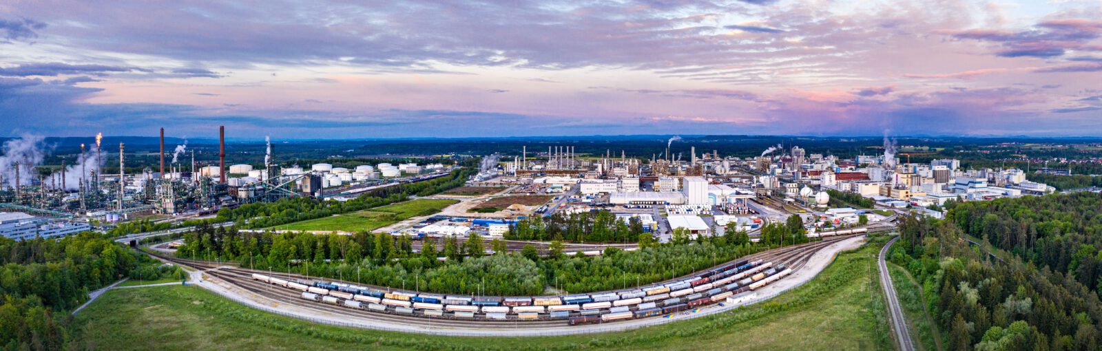 Industriegebiet Burghausen © Hans Mitterer