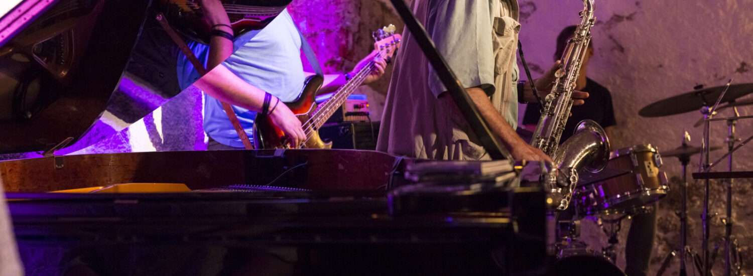 Musiker während einer Session © Hannah Soldner