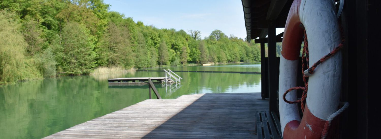 Rettungsring am Wöhrsee © Alexandra Königseder