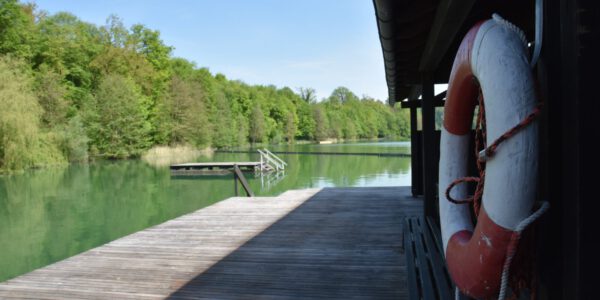 Rettungsring am Wöhrsee © Alexandra Königseder