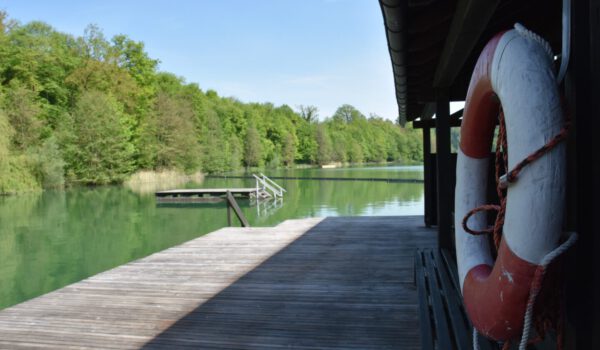 Rettungsring am Wöhrsee © Alexandra Königseder