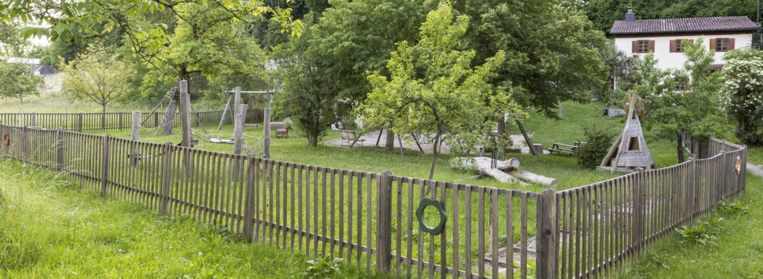 Kindergarten Raitenhaslach Garten © Hannah Soldner