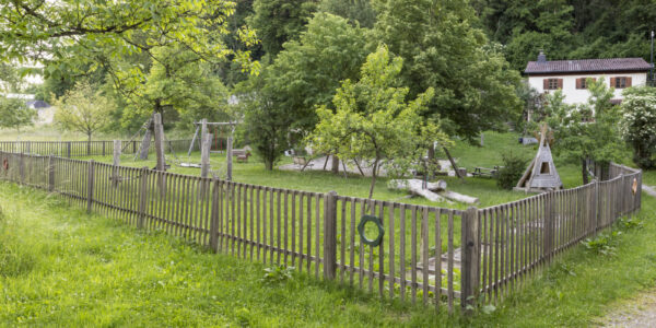 Kindergarten Raitenhaslach Garten © Hannah Soldner