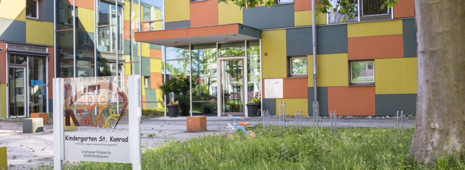 Kindergarten St. Konrad Außenansicht © Hannah Soldner