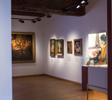 Ausstellung alter Gemälde in der Burg © Hannah Soldner