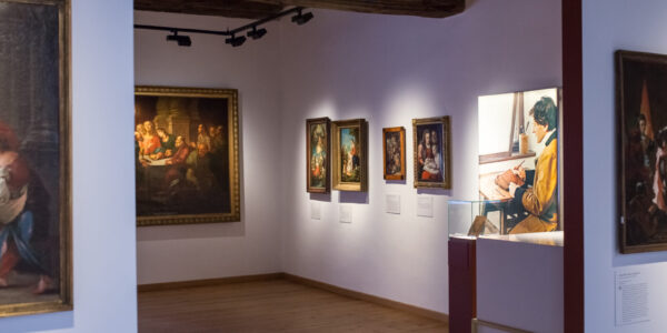 Ausstellung alter Gemälde in der Burg © Hannah Soldner