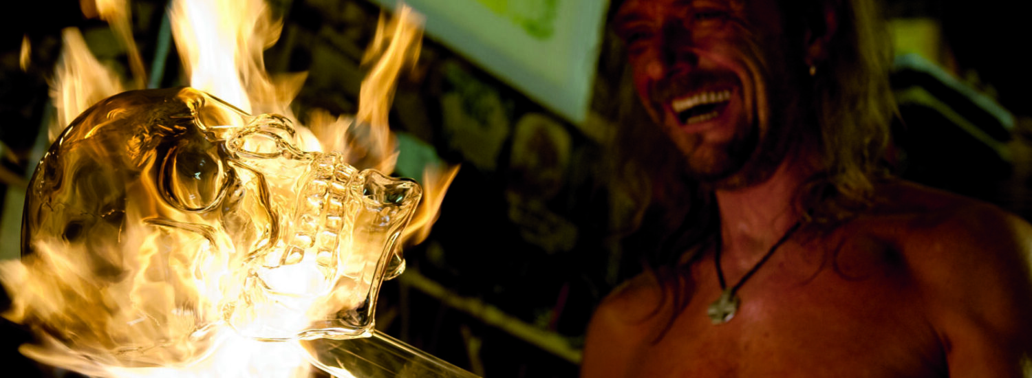 Glasbläser bei der Arbeit in den Grüben © Burghauser Touristik GmbH