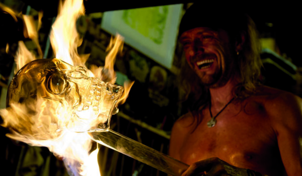 Glasbläser bei der Arbeit in den Grüben © Burghauser Touristik GmbH