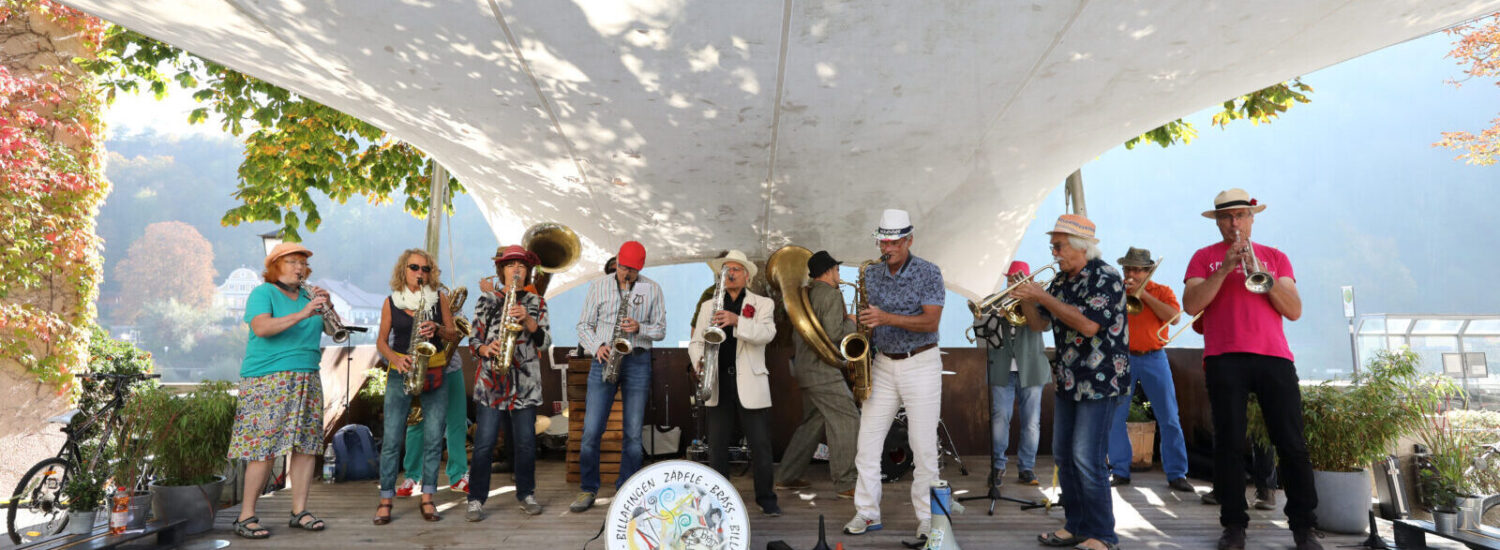 Jazz-Konzert auf der Bühne am Bichl © Gerhard Nixdorf