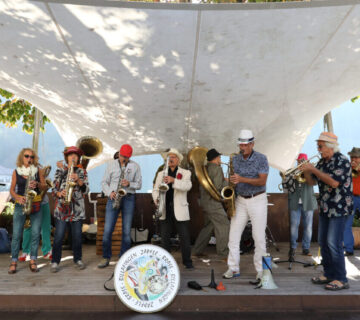 Jazz-Konzert auf der Bühne am Bichl © Gerhard Nixdorf