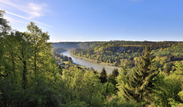 Blick über die Salzach und Wald © Gerhard Nixdorf Blick über die Salzach und Wald © Gerhard Nixdorf