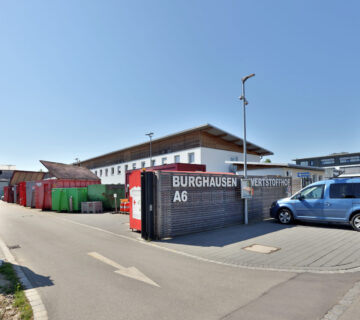 Einfahrt zum Wertstoffhof © Gerhard Nixdorf