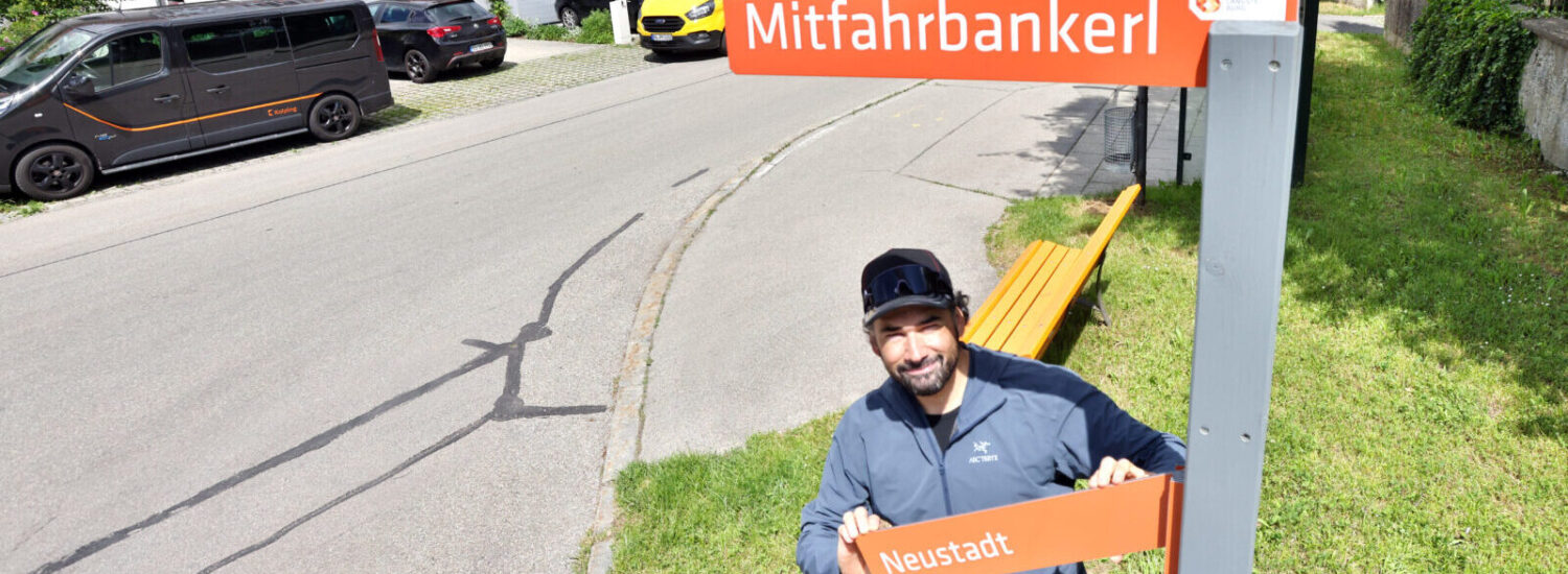 Das Mitfahrbankerl © Gerhard Nixdorf