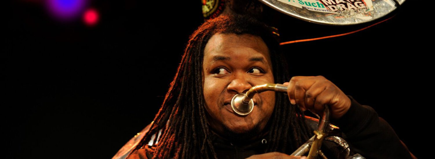 Tubist Edward Lee während der Jazzwoche Burghausen © Gerhard Hübner Tubist Edward Lee während der Jazzwoche Burghausen © Gerhard Hübner