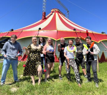 Zirkuscamp 2023 findet heuer am Bergerhof statt Foto Stadt Burghausen köx