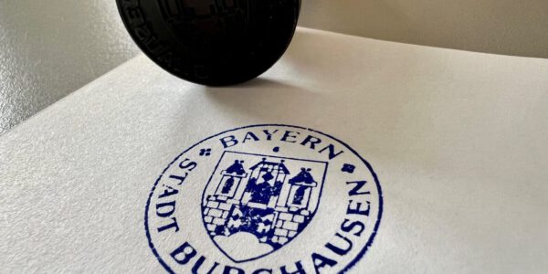 Burghauser Stempel © Stadt Burghausen