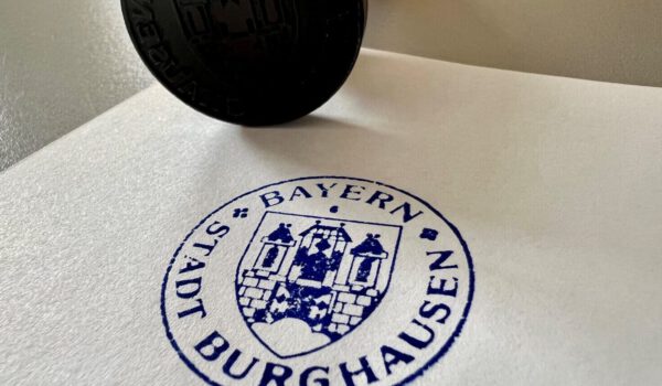Burghauser Stempel © Stadt Burghausen