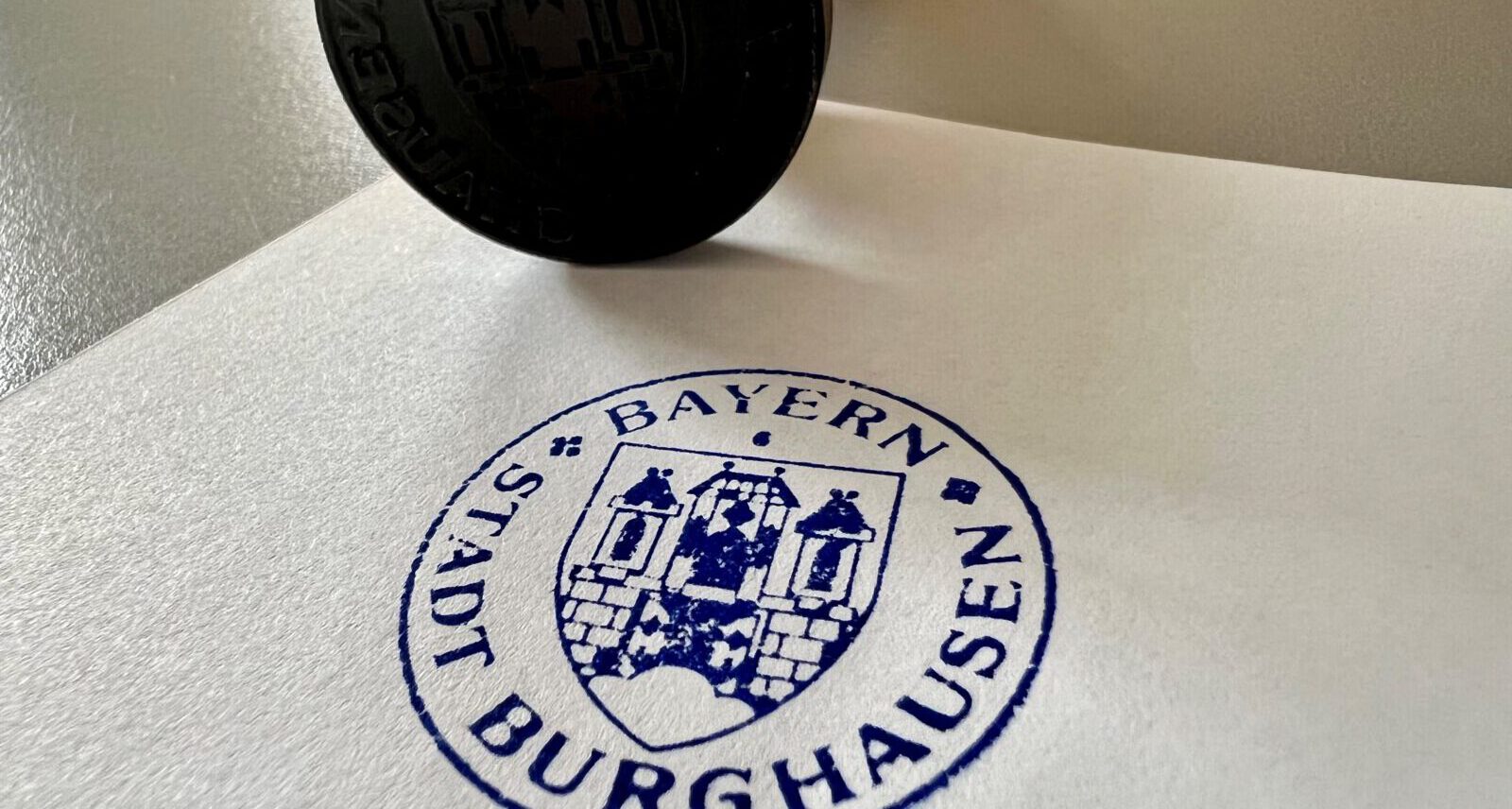 Burghauser Stempel © Stadt Burghausen