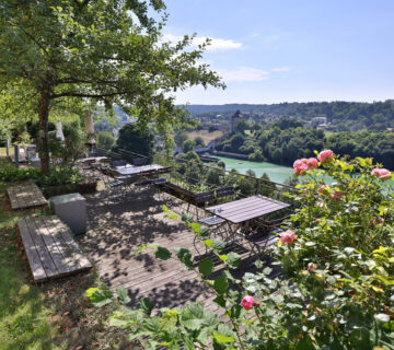 Pfistergartl mit Blick auf den Wöhrsee © Gerhard Nixdorf