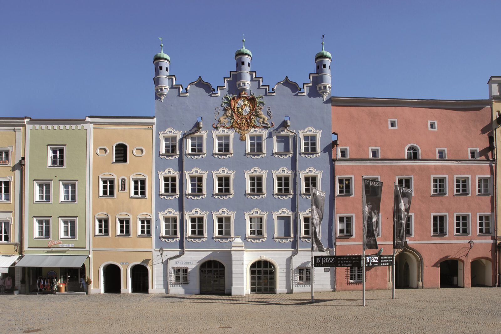 Stadtsaalgebäude, Saal