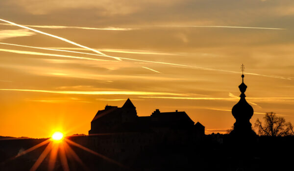 Sonnenuntergang in Burghausen © Kirst Scholz