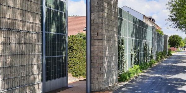 Lärmschutzwand © Stadt Burghausen