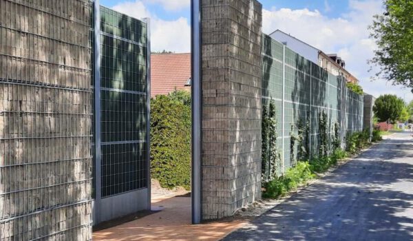 Lärmschutzwand © Stadt Burghausen Lärmschutzwand © Stadt Burghausen