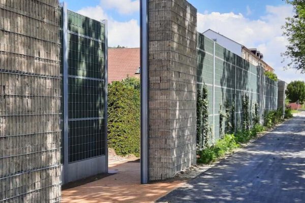 Lärmschutzwand © Stadt Burghausen Lärmschutzwand © Stadt Burghausen