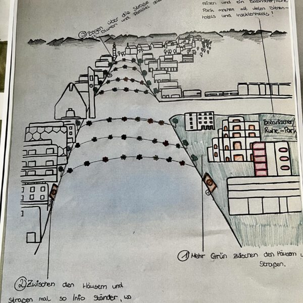 Schüler des AVG beteiligen sich mit Bildern an der Bürgerbeteiligung 2022 Neustadt