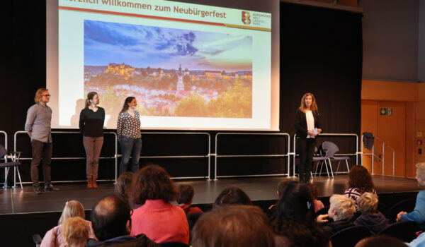 ALIAS Improtheater bei der Aufführung während des Neubürgerfests © Gerhard Nixdorf