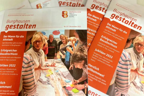 Burghausen gestalten. Dez 2022