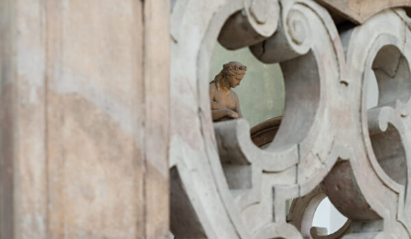 Kloster en detail 1. Obergeschoß: Treppenaufgang vom Gartenstoeckel ; © Uli Benz / TU Muenchen; Verwendung: Frei fuer Berichterstattung über die TU Muenchen unter Nennung des Copyrights. Kloster en detail 1. Obergeschoß: Treppenaufgang vom Gartenstoeckel ; © Uli Benz / TU Muenchen; Verwendung: Frei fuer Berichterstattung über die TU Muenchen unter Nennung des Copyrights.