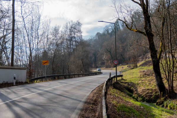 Staatsstraße Heilig Kreuz Höhe Pentenrieder Foto Stadt Burghausen / Eberle